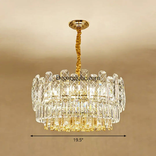 Adalyn: The Celestial Square Pendant Chandelier - DecorGlobe