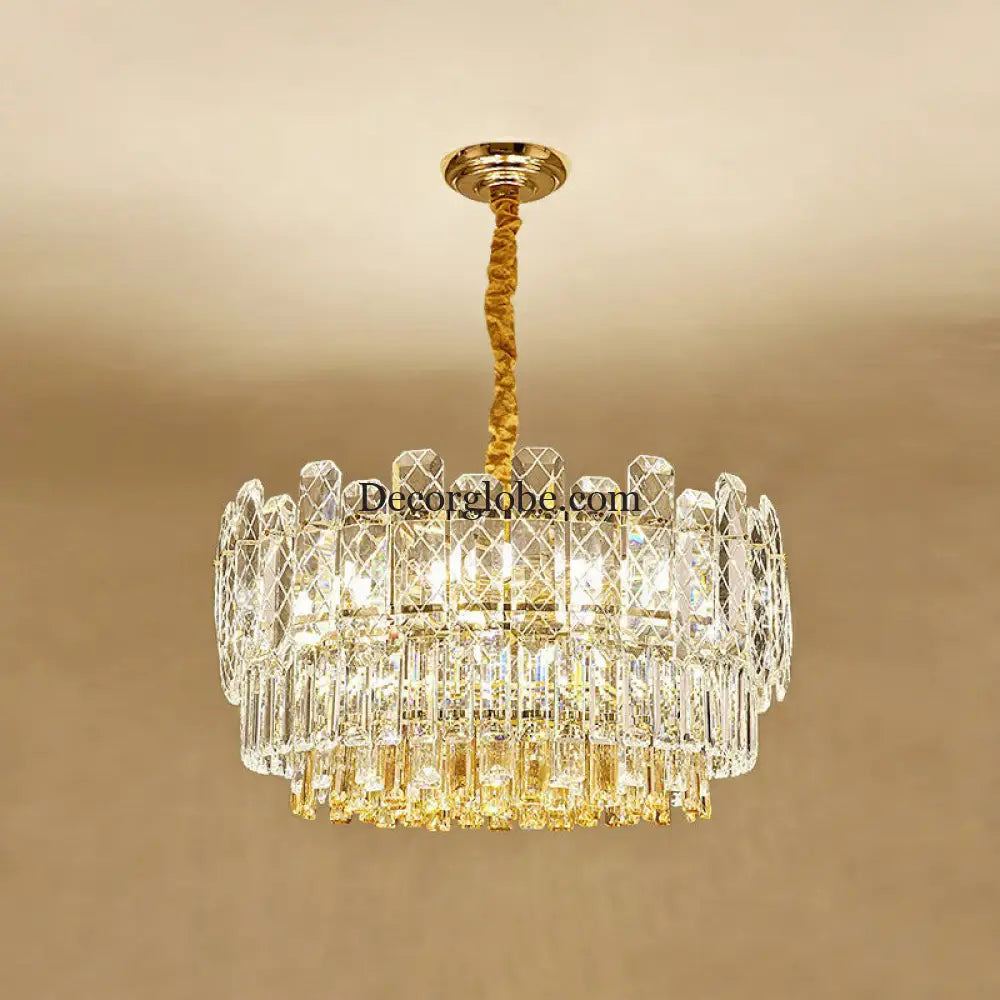 Adalyn: The Celestial Square Pendant Chandelier - DecorGlobe
