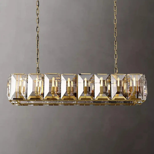 Timeless Classic American LED Crystal Chandelier - Available in Gold, Silver, and Black Finishes, Perfect for Dining Rooms - DecorGlobe