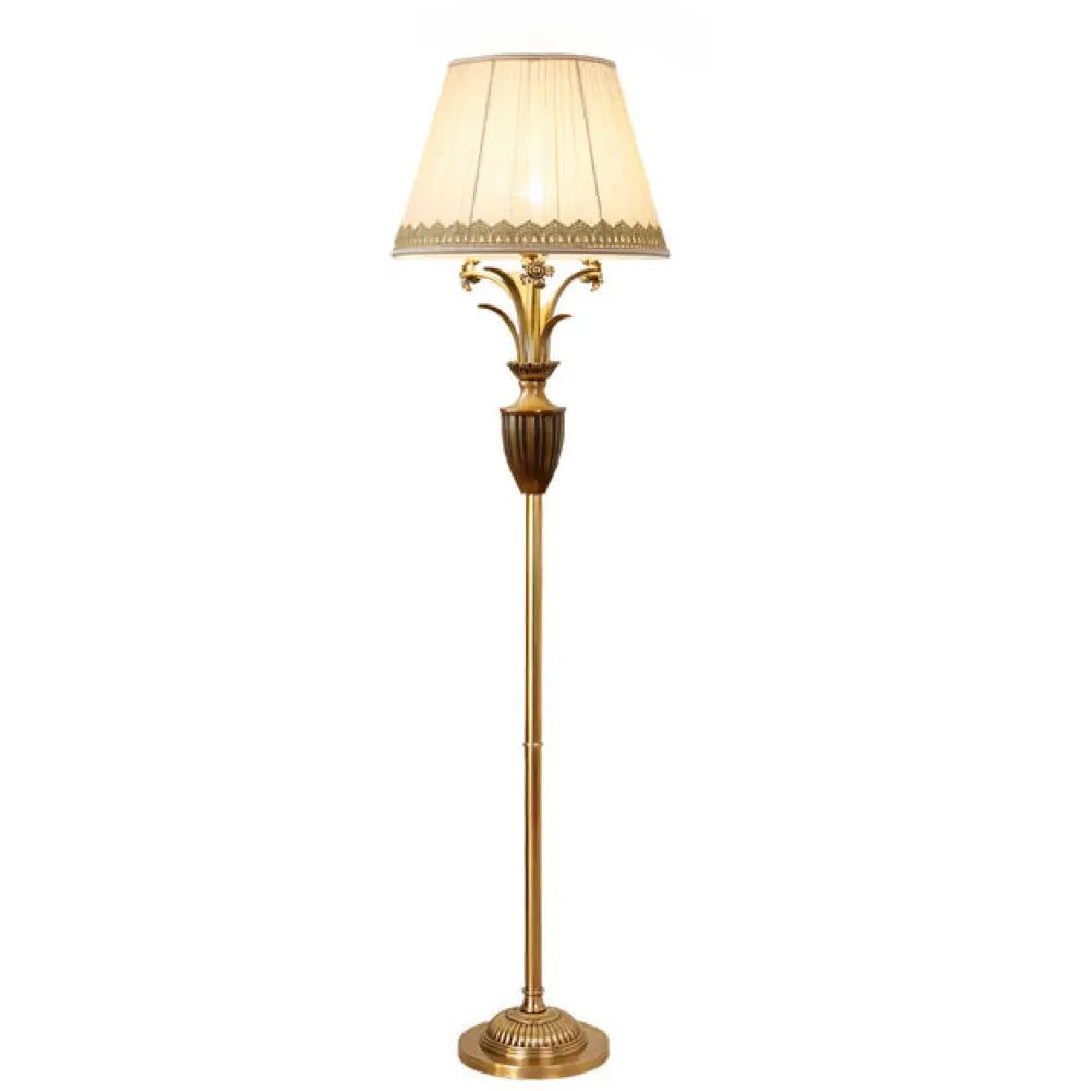 All-copper American table lamp modern living room bedroom bedside table lamp hotel decoration Jade lamp cross-border