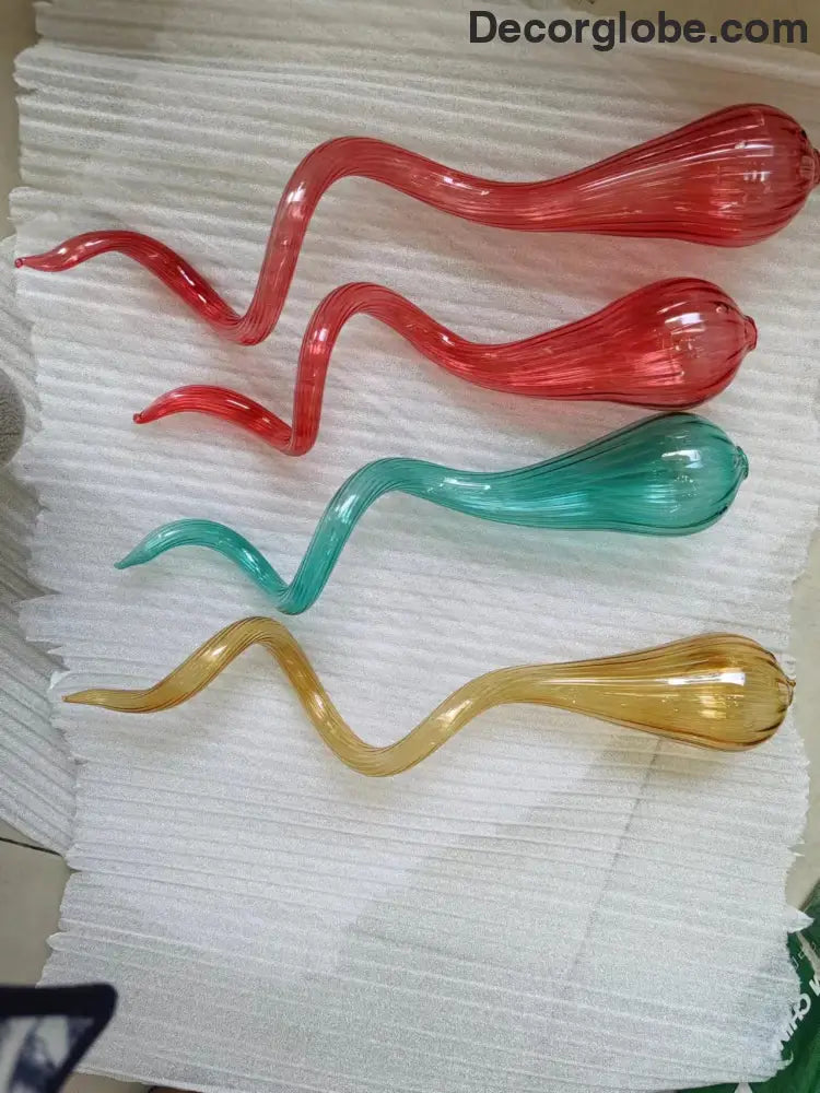 VELORA Hand-Blown Glass Grand Lobby Pendant Chandelier chandelier