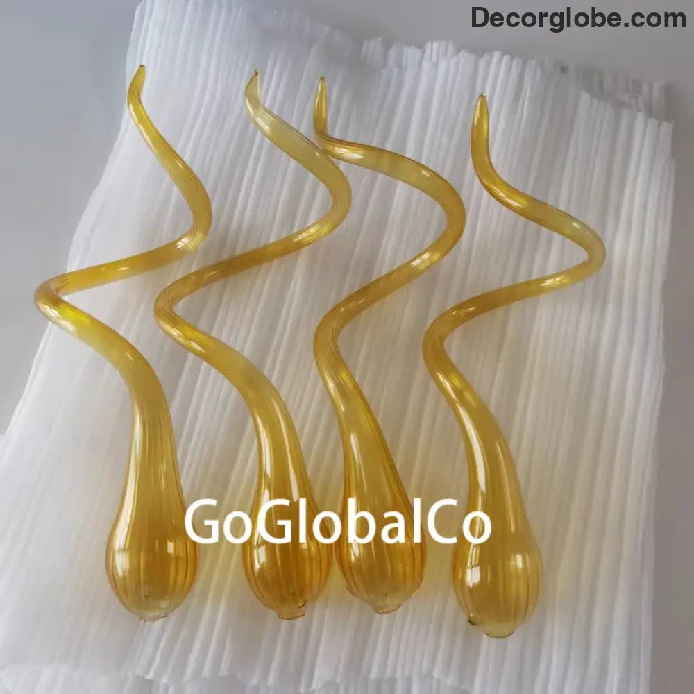 VELORA Hand-Blown Glass Grand Lobby Pendant Chandelier chandelier