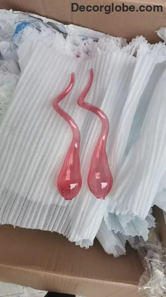 VELORA Hand-Blown Glass Grand Lobby Pendant Chandelier chandelier