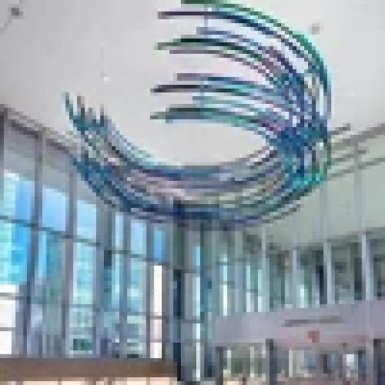 Vivienne Custom Build Semicircular Art LED Chandelier custom / custom / Custom|Modern Chandelier